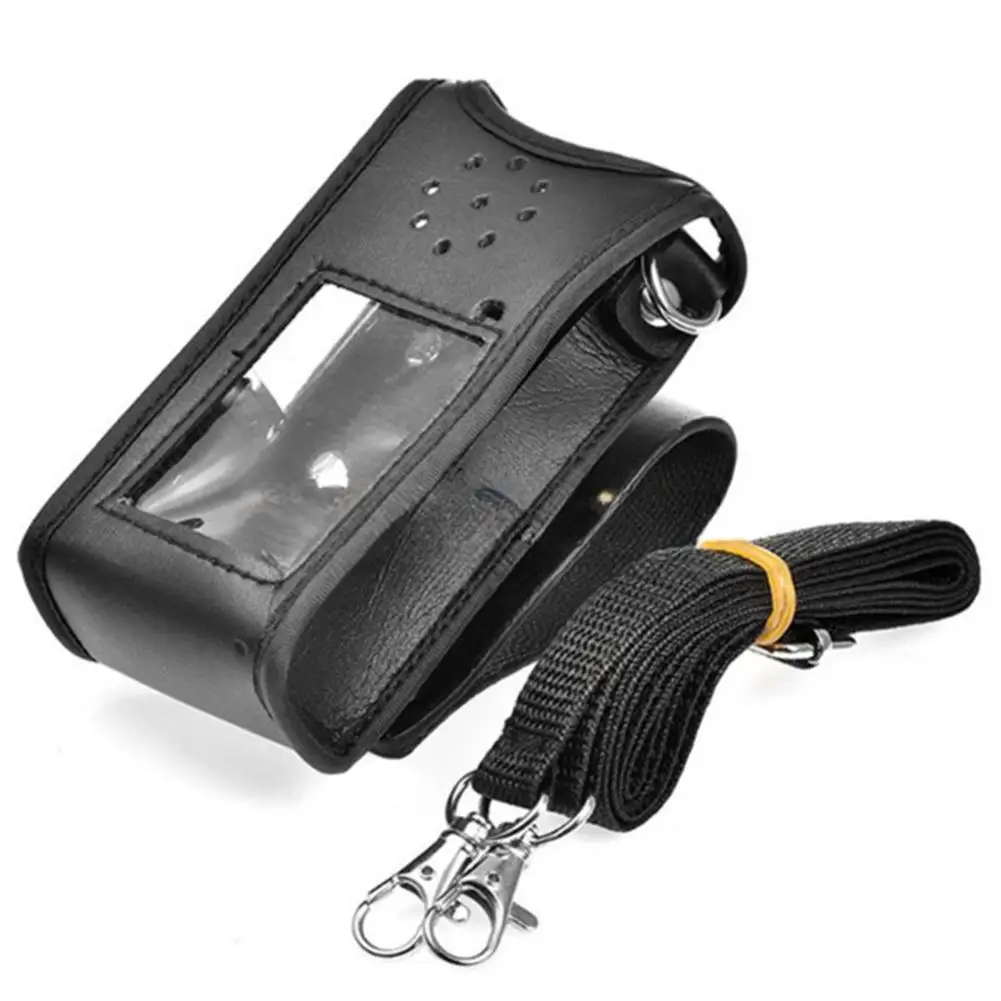

Soft Leather Case Cover Waterproof Bag Compatible For Baofeng UV9R BF-UV9RPLUS A58/9700 Walkie-talkie