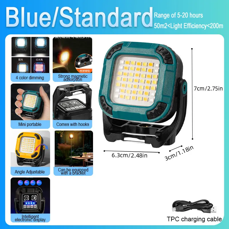 

Портативный светодиодный прожектор W8129-2