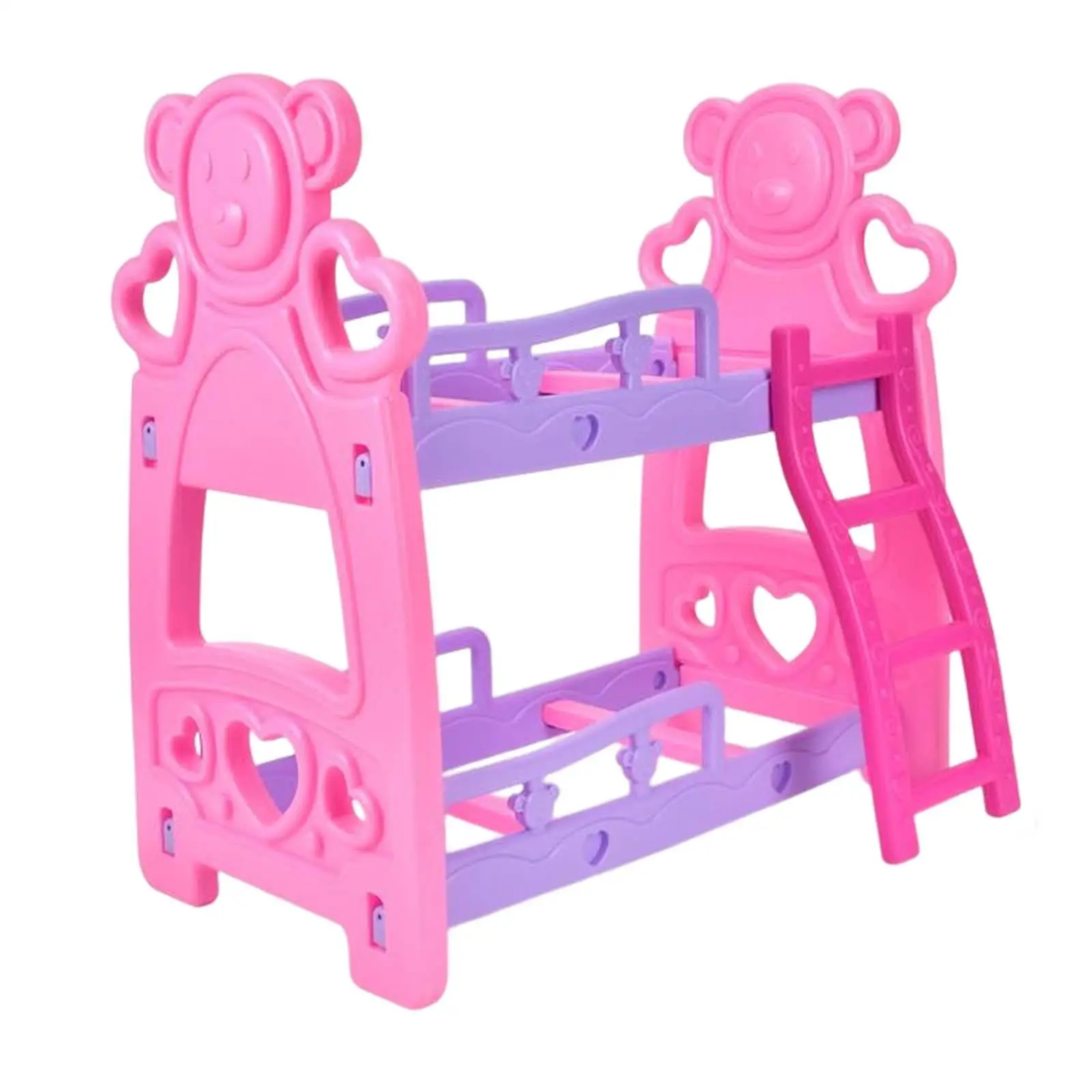 

Сборная кукольная кровать, аксессуары для кукольного домика, Миниатюрные модели, милая кровать-колыбель