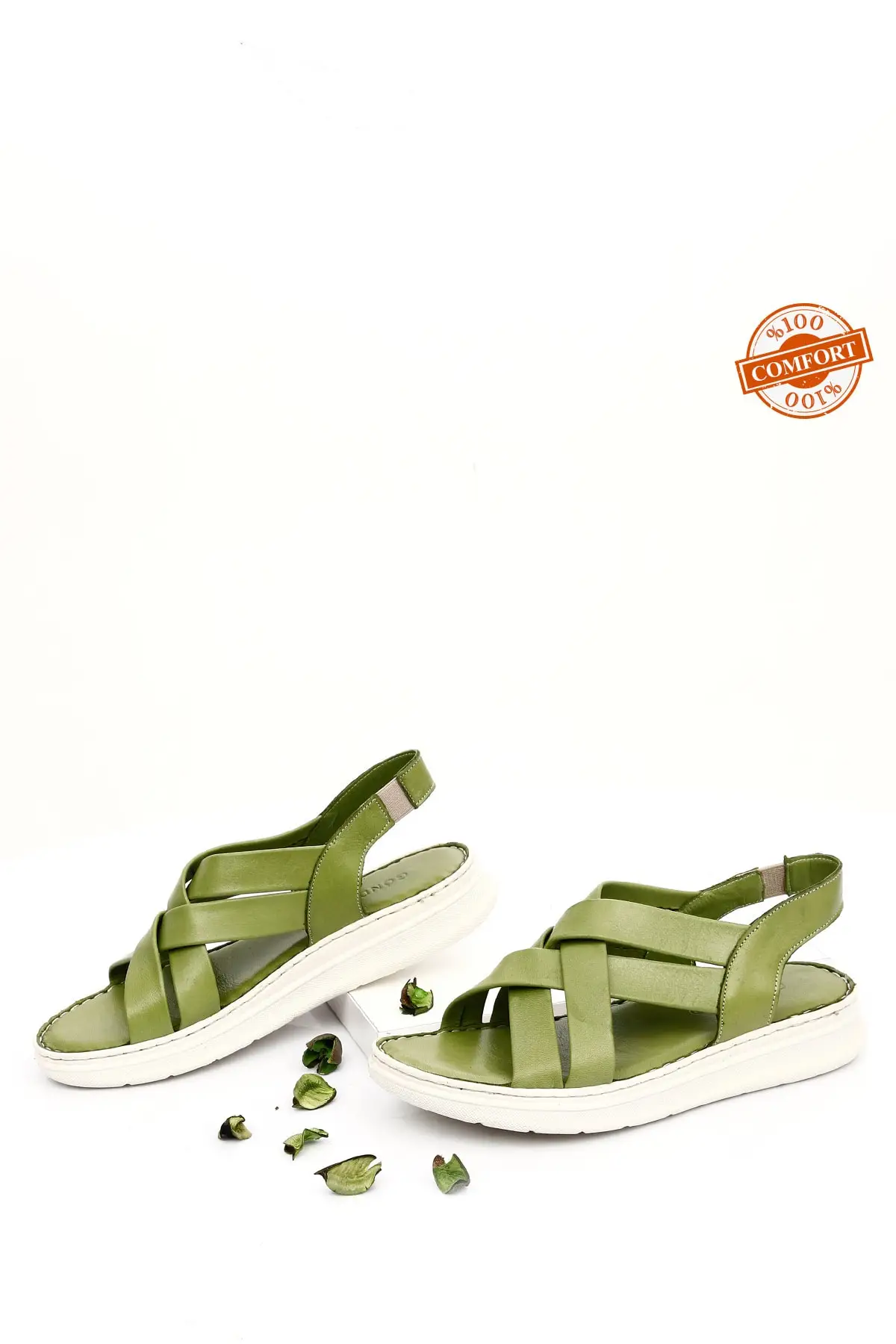 

Сандалии женские из натуральной кожи с подкладкой и подошвой