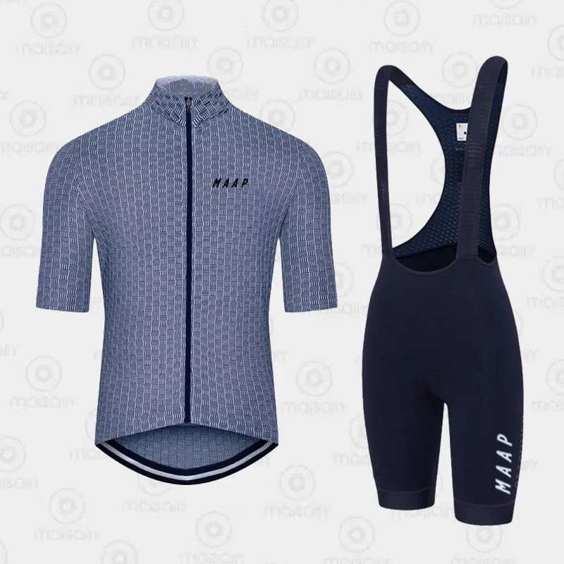 

2022 Cycling Jersey Set New Men Team Clothing Shorts MAAP Ciclismo Maillot Summer Short Sleeve Suit Hombre Bike Shirts Bib Short