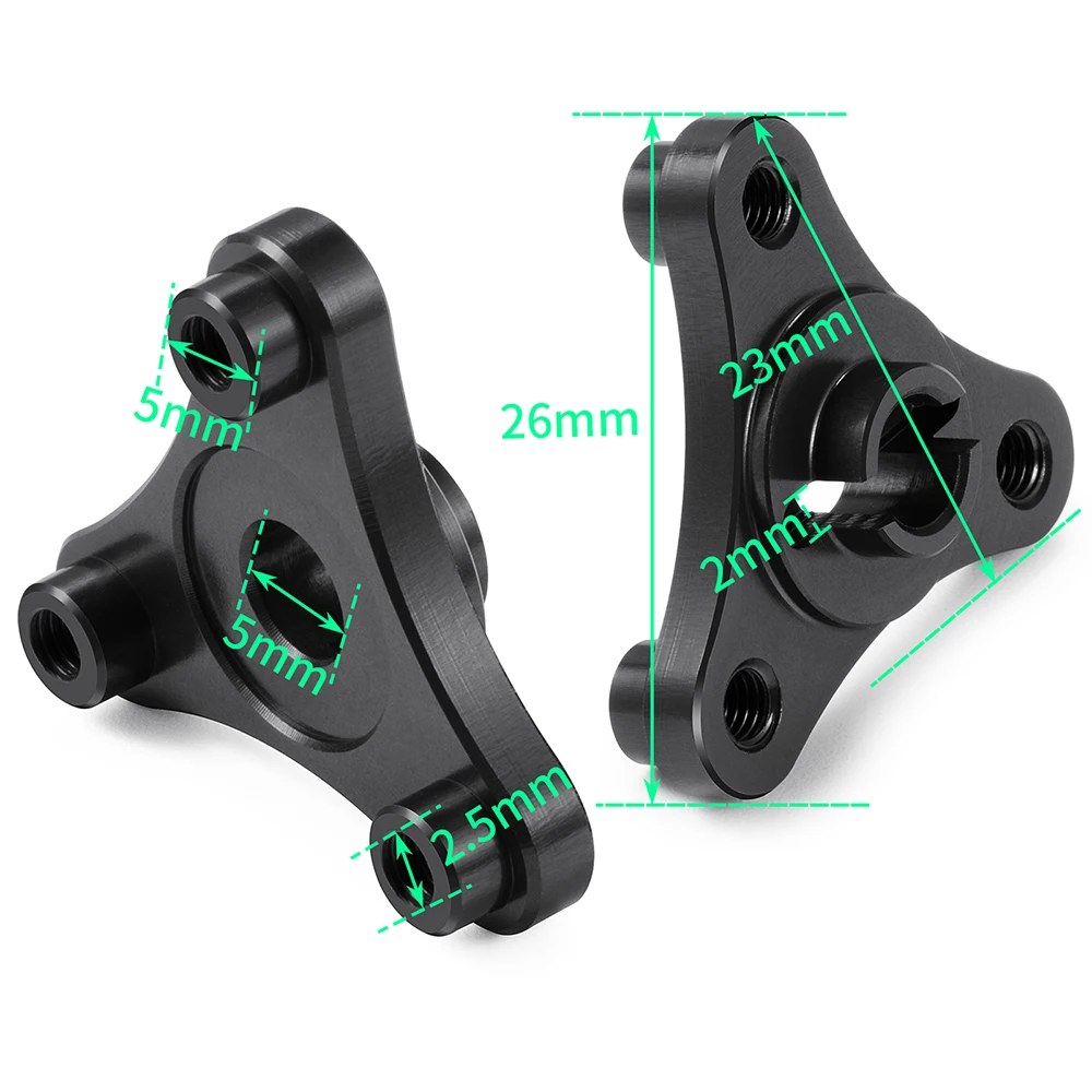 Фото Алюминиевый слиппер MIBIDAO для 1/10 E-Revo E-Maxx 16,8, бесщеточный Summit T-Maxx 3,3 Revo 3,3, детали для обновления радиоуправляемого автомобиля №5
