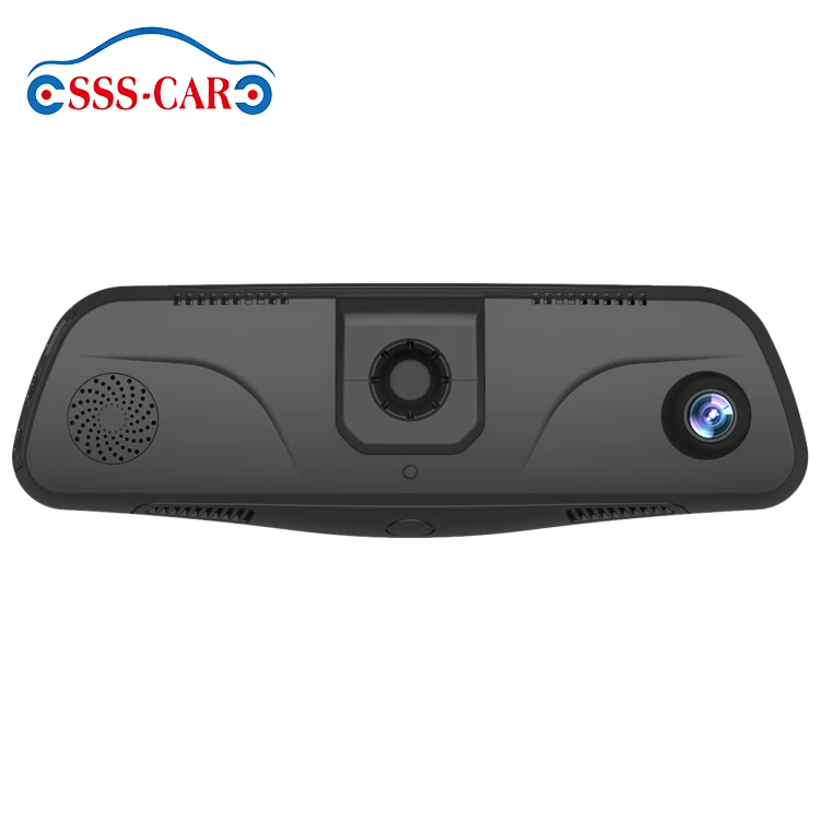 

2021 latest 10 inch mirror smart car rearview mirror dashboard camera full HD 1080p dual lens car DVR dash car cam