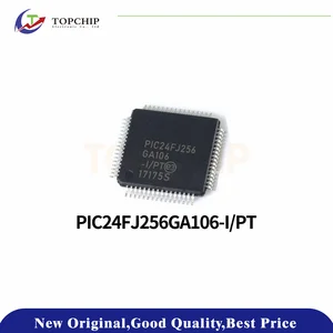 1Pcs/Lot New Original PIC24FJ256GA106-I/P T  16KB PIC 32MHz 53 256KB FLASH TQFP-64 (10x10) Microcontroller Units (MCUs/MPUs/SOCs)