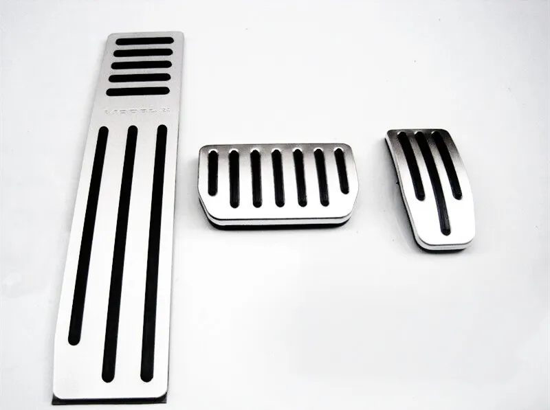 Алюминиевый сплав без сверления для Tesla Model S X газ топливный тормоз ног педали