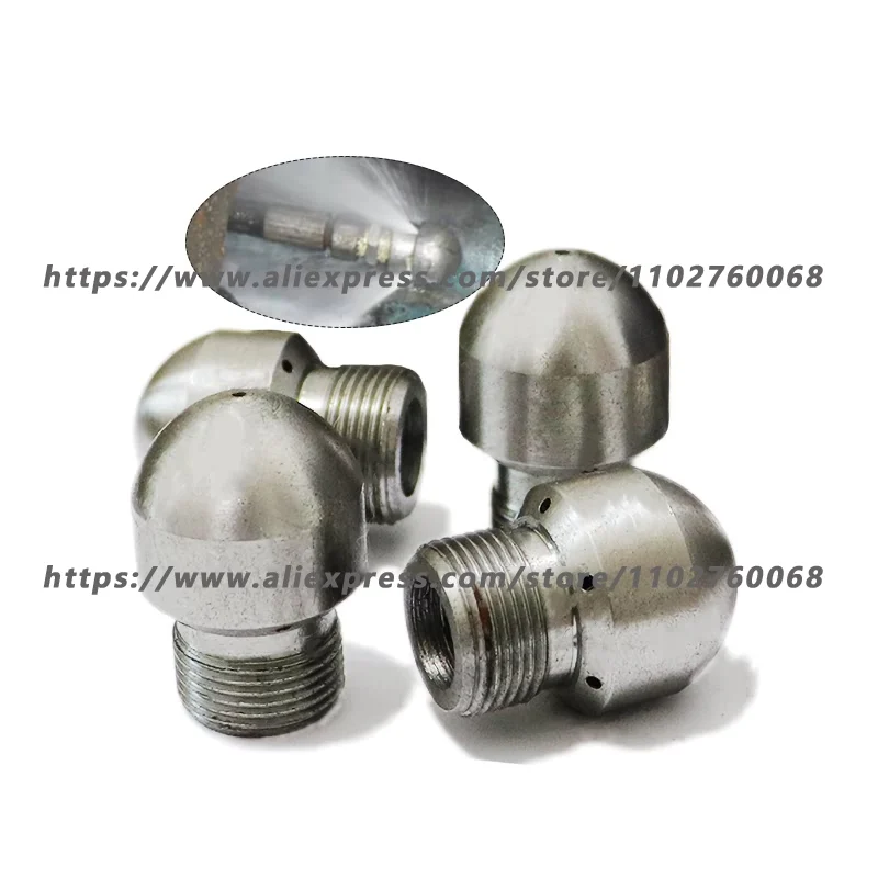 Очистка труб высокого давления насадка для мытья канализации 6-струйная