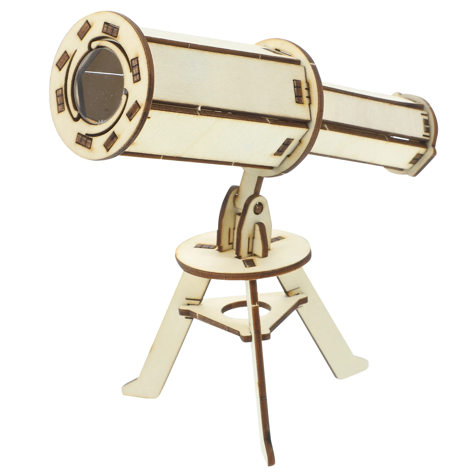 

2 Sets DIY Handmade Toy Kids Science Learning Kit Making Material Puzzle Wooden Props Assembled Projects For