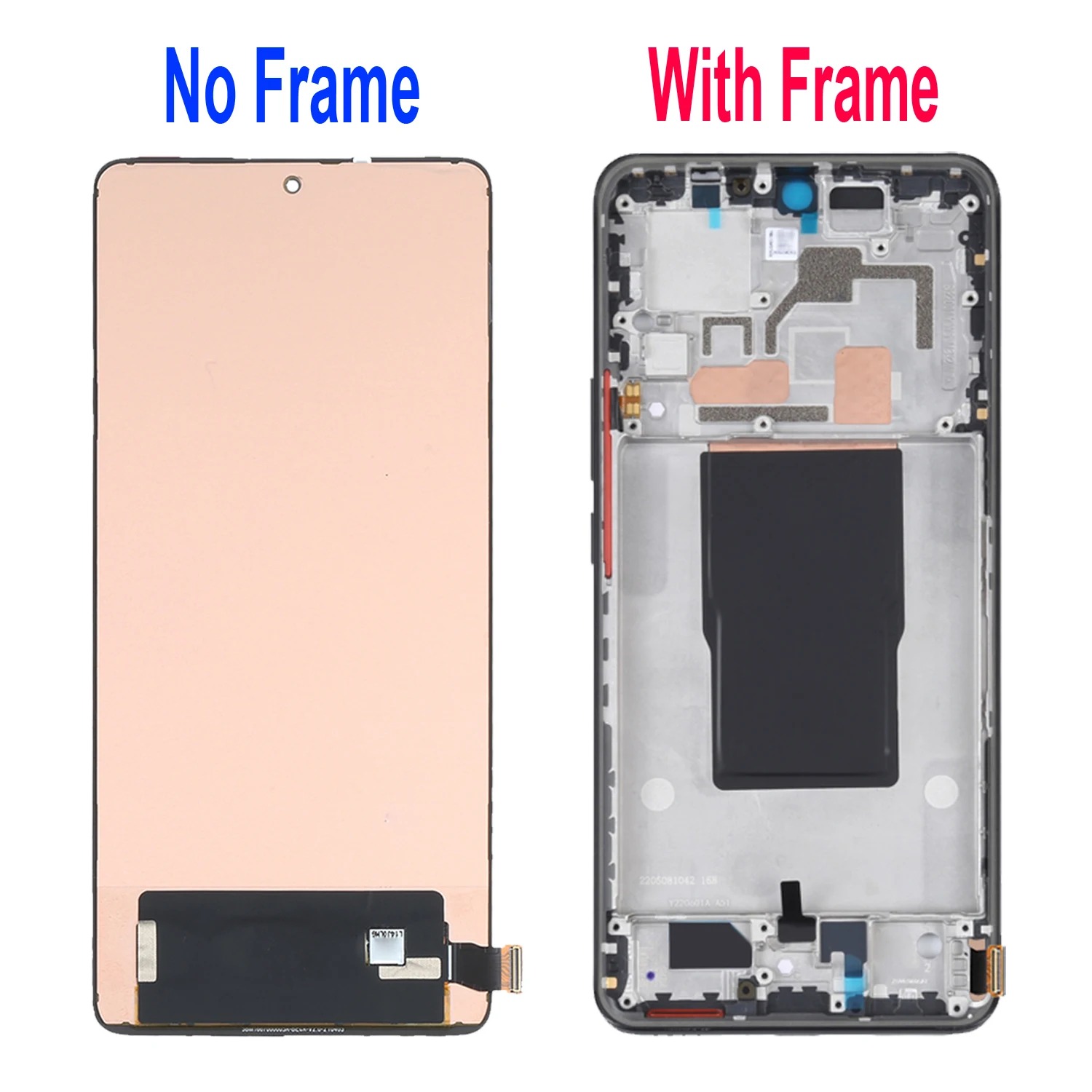Original 6.67'' For Xiaomi Redmi K50 Ultra 22081212C LCD Display Touch Screen Digitizer Assembly For Redmi K50Ultra LCD enlarge