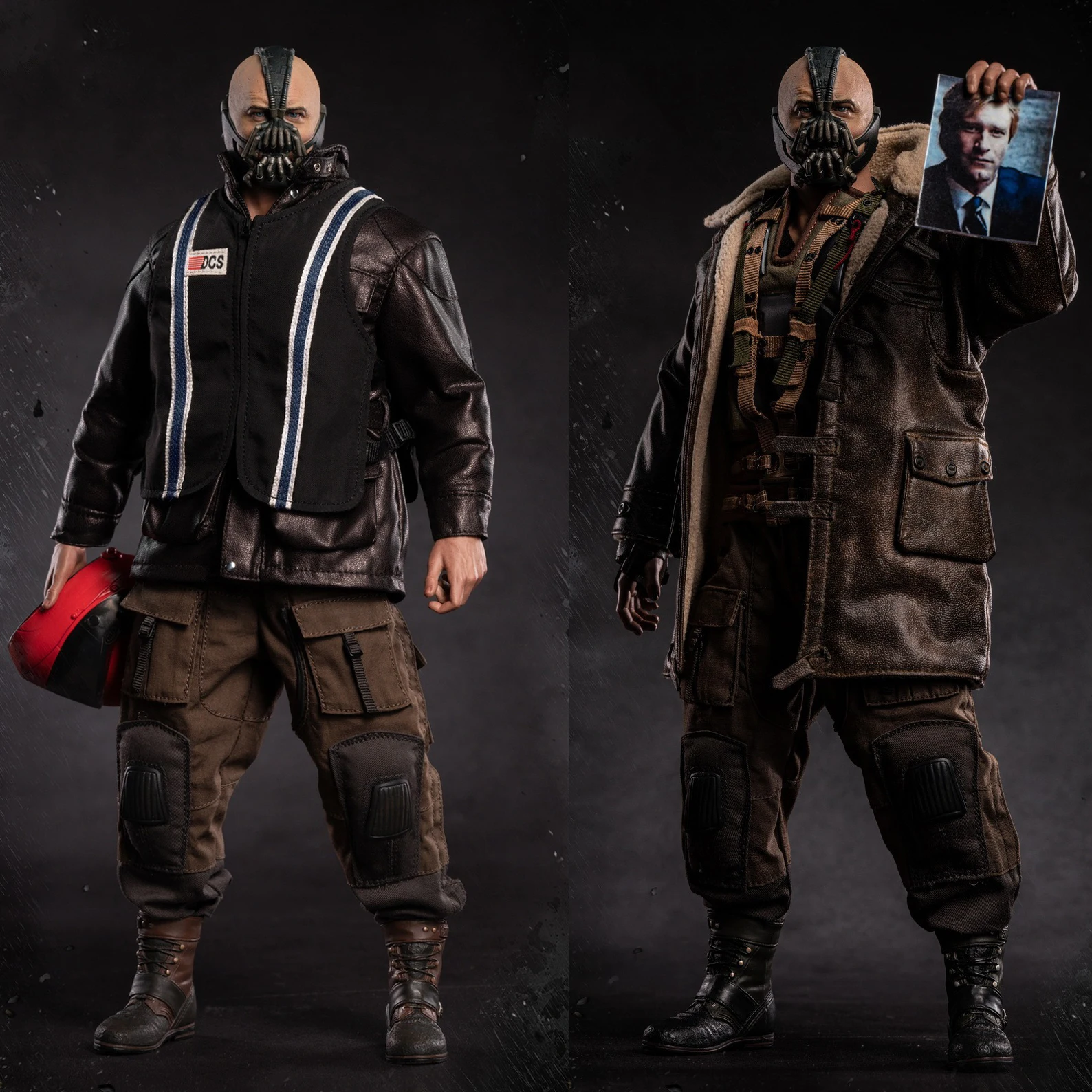 

MTOYS MS023 MS024 1/6 BANE Figure Model 12'' Male Soldier Action Figure Doll Full Set Collectible Toy