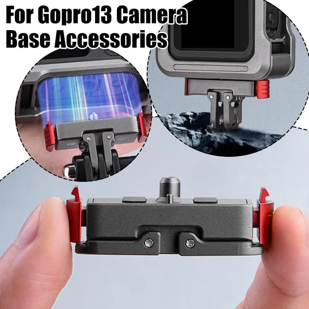 Металлическая магнитная быстросъемная основа для GoPro Hero 13 удлинительное