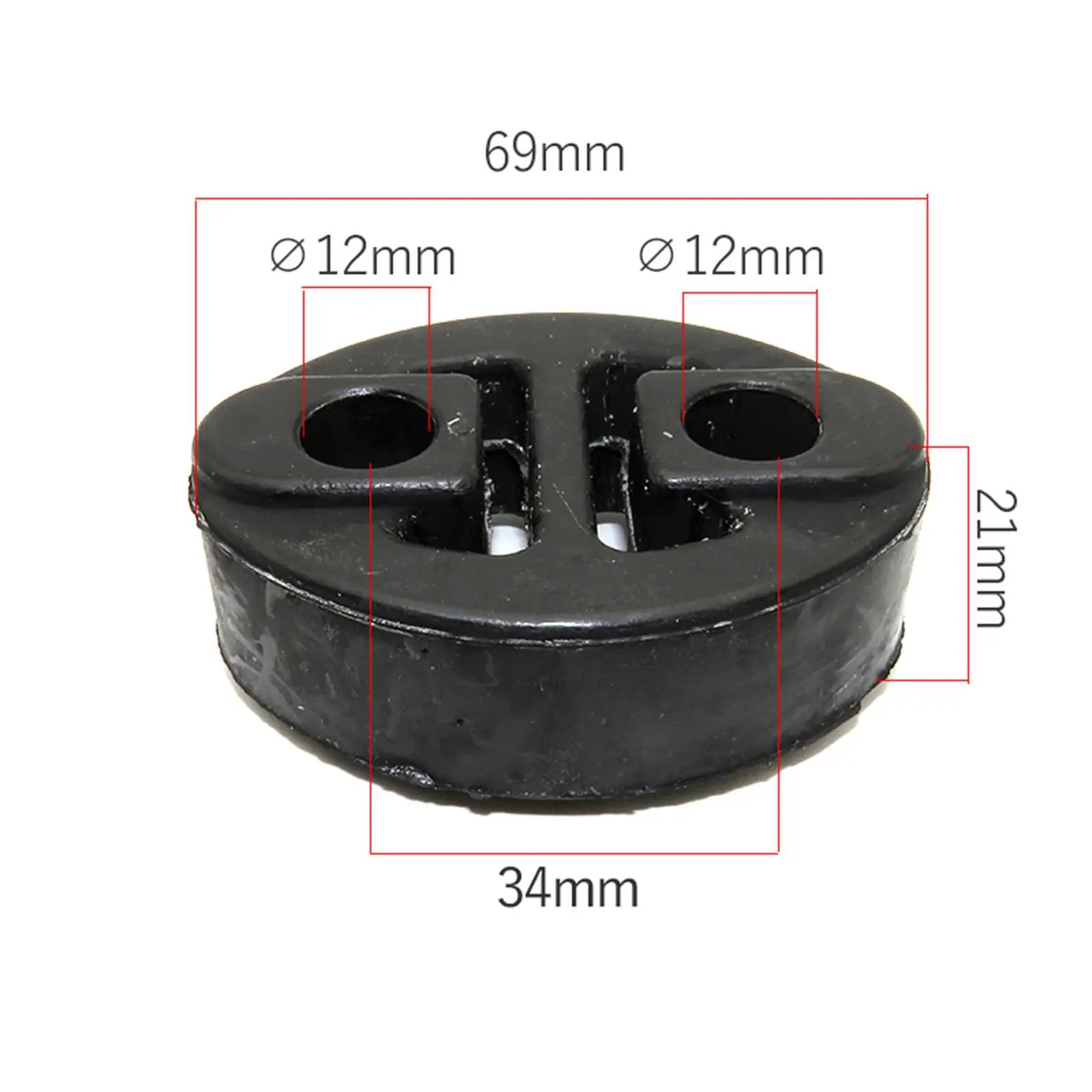 Подъемный глушитель выхлопной трубы подъемный резиновый рукав для Byd M6S6 Qin G5S7 Tang