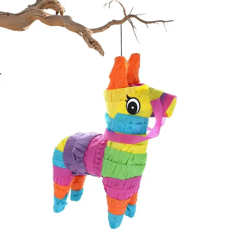 

Rainbow Pinata Interesting Pretty Small Pinata For Party Beautiful Decorate Mini Pinata For Christmas Halloween Valentine's Day