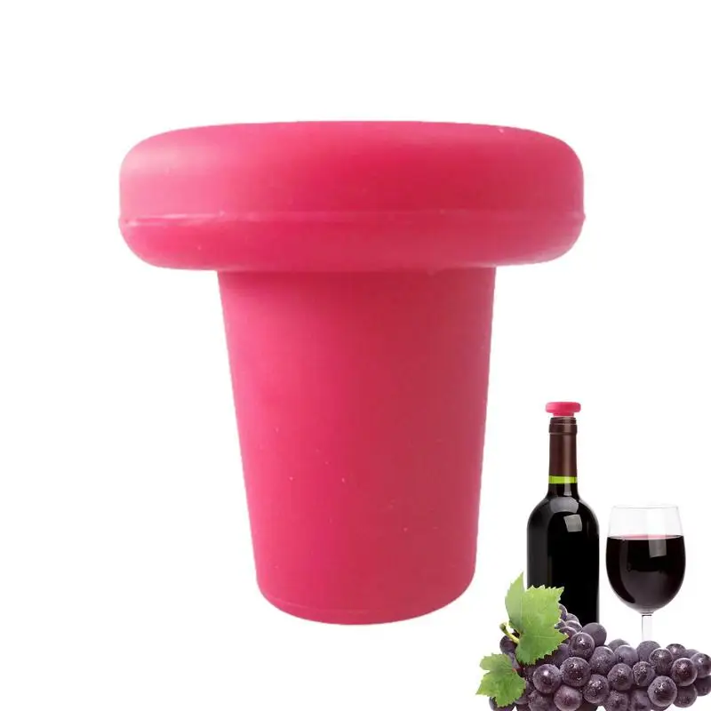 

Силиконовая пробка для вина, многоразовые пробки для бутылок пива, герметичная пищевая пробка, выдерживает температуру от 240 °C до-40 °C
