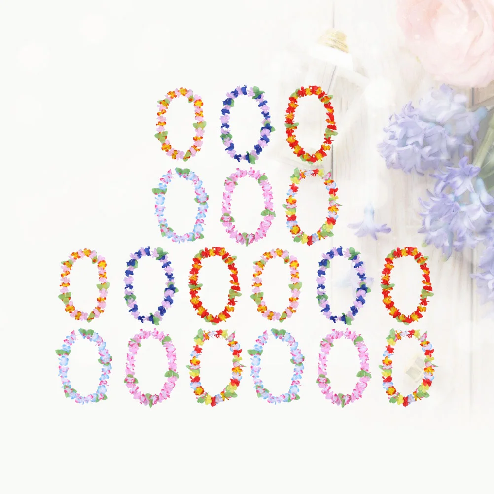 12 шт. оборки банкетные гавайские гирлянды украшения Луау товары для вечеринок