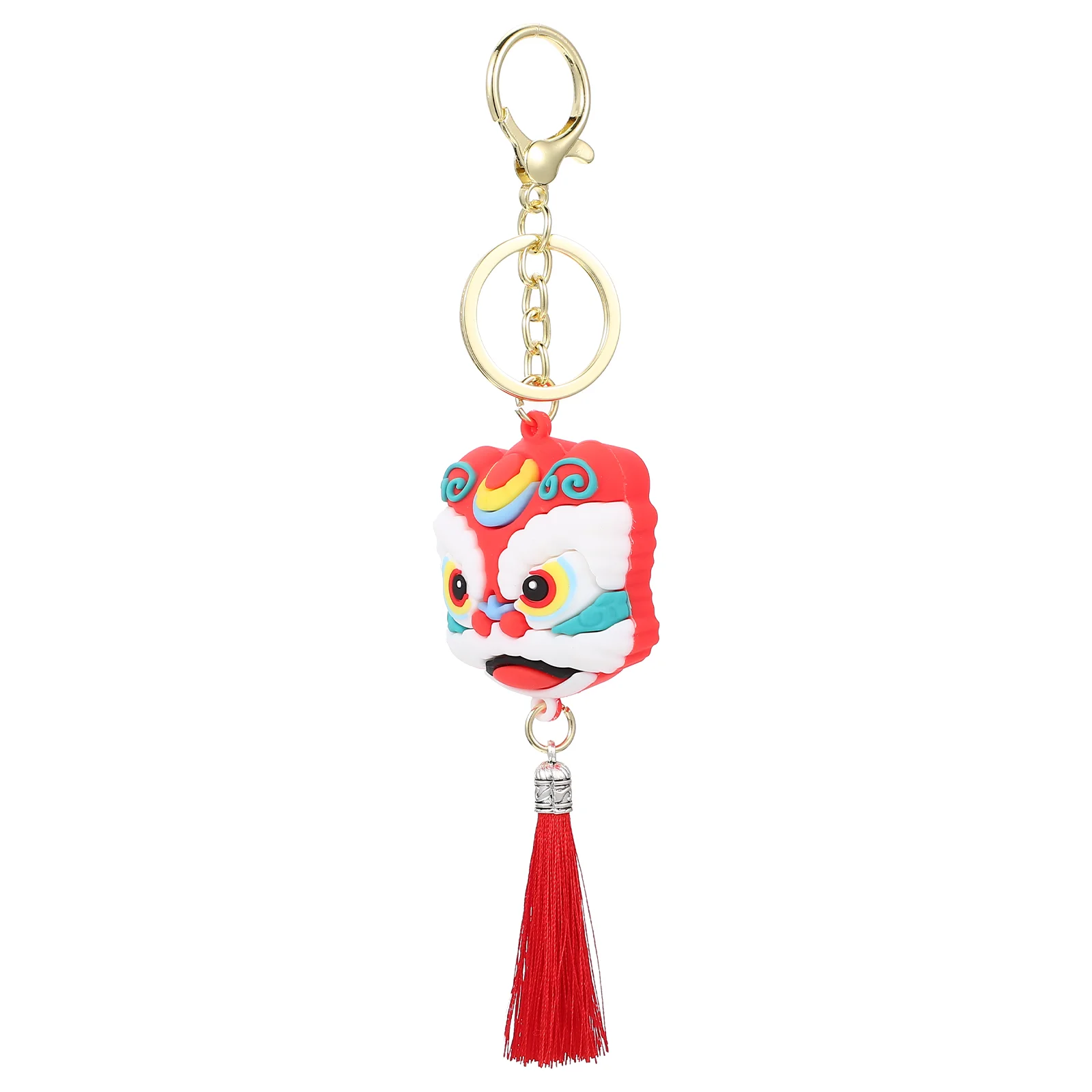 

Creative Lion-shaped Key Chain Pendant New Year Key Chain Hanging Ornament