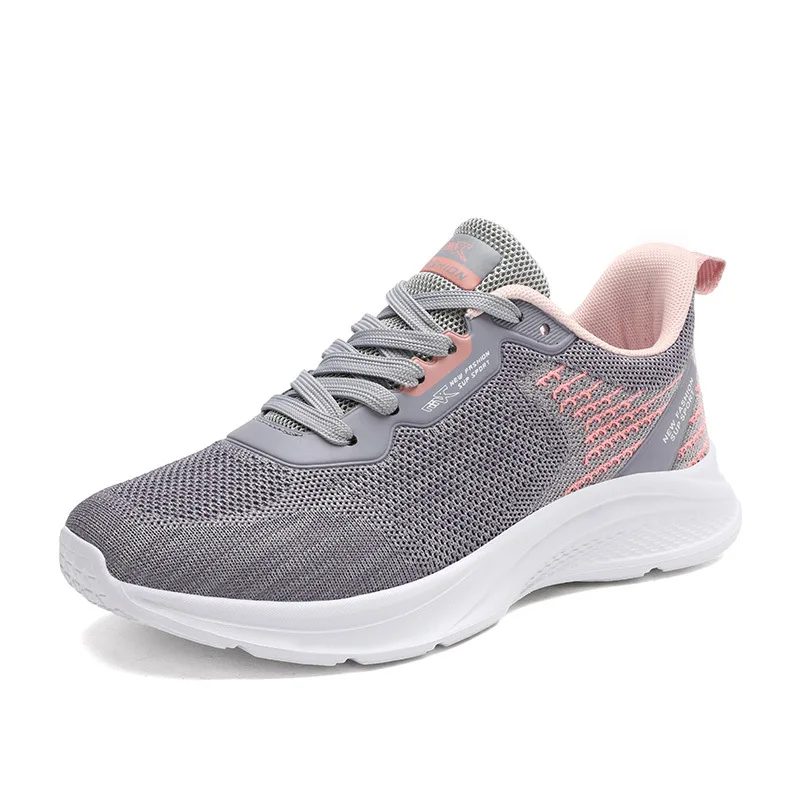

Women's New Sneakers Mesh Sports Shoes Breathable Athletic Running Shoes Super Light and Comfortable Plus Size Women's Shoes