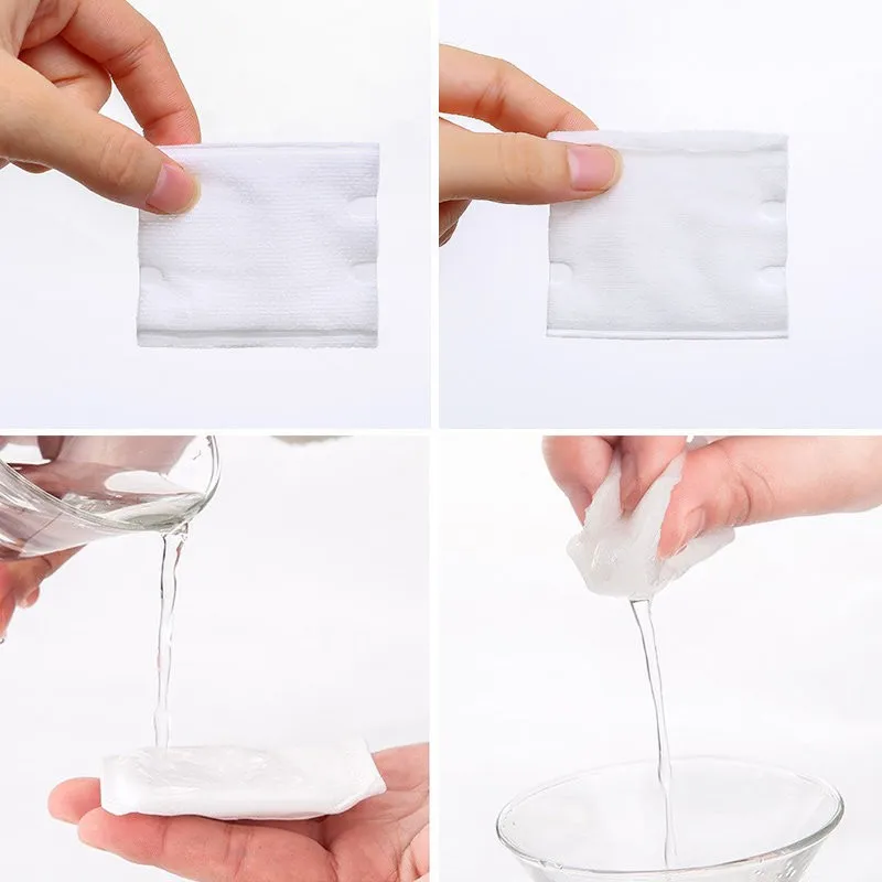 

Cosmetic cotton disposable cotton pads 222 pieces makeup remover cotton nail removal cotton thickened cotton pads