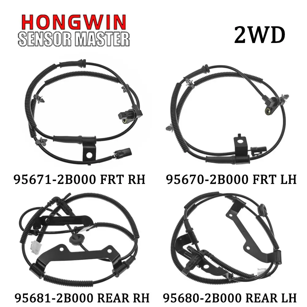 Датчик скорости колес 95670-2B000 95671-2B000 95680-2B000 95681-2B000 для Hyundai Santa Fe 2007 2008 2009