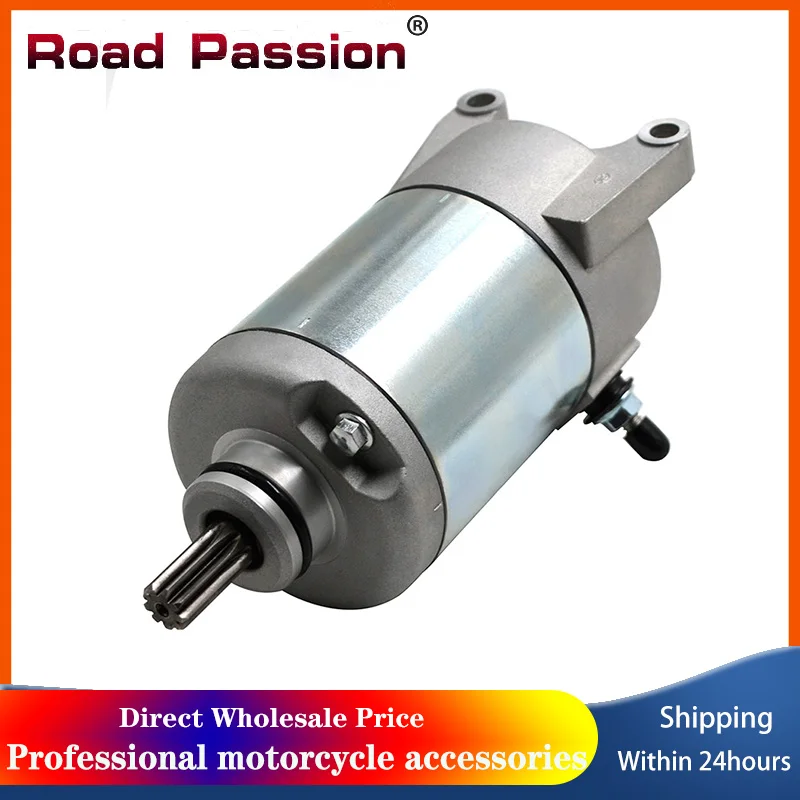 

Road Passion Motorcycle Engine Parts Starter Motor Fit For YAMAHA FZR600 YZF600 YZF600R YFM350 YFM350FA Bruin Grizzly Auto IRS