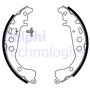 

DELPHI LS1854 PABUC подкладка 99-01 YARIS