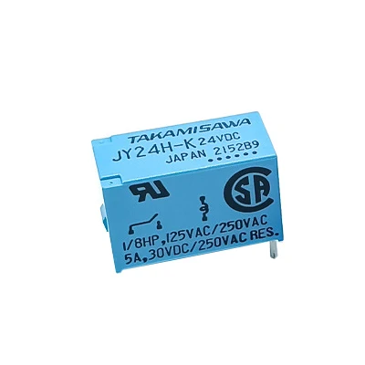 

50 шт./партия, 100% оригинальная новая модель TAKAMISAWA Φ 5 в постоянного тока, 12 В постоянного тока, Φ 24 В постоянного тока, Φ 1A 8-контактное реле сигнала