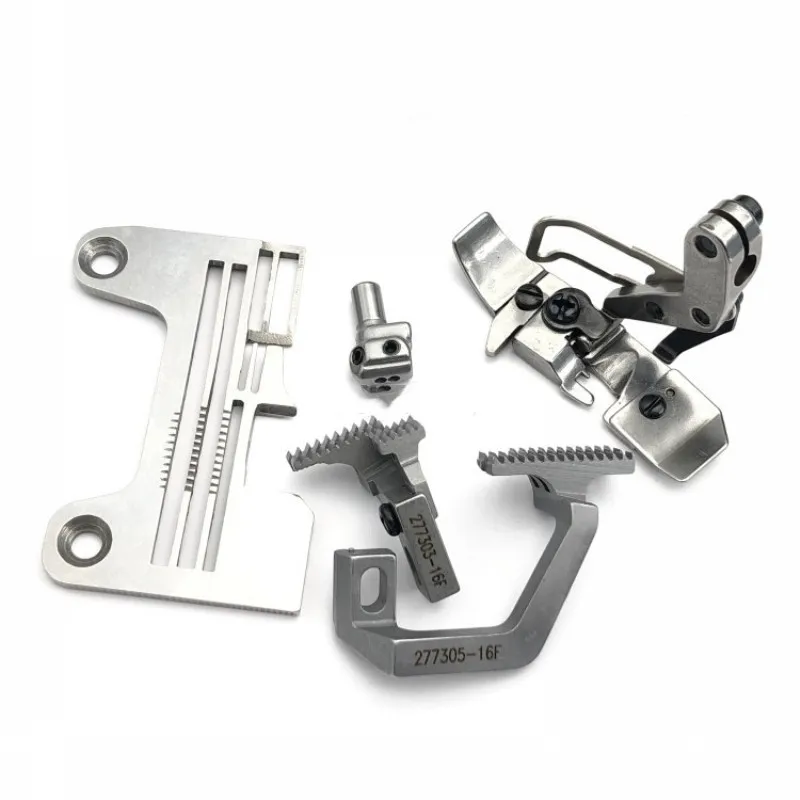 Фото SIRUBA 988 PEGASUS EX JACK 798 Набор измерительных оверлоков, 5 ниток, игольная пластина, зажим, прижимная лапка для подачи собак, промышленная швейная машина №1