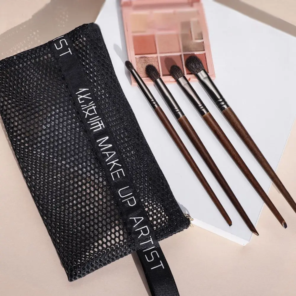 

Square Bag Large Capacity Beauty Tools Bag Makeup Bags Storage Toiletry Bag Mesh Cosmetic Bag Makeup Brush Storage Bag