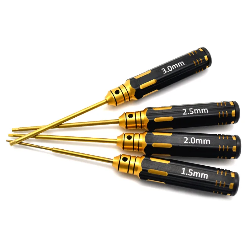 Hex screw driver set 4in1