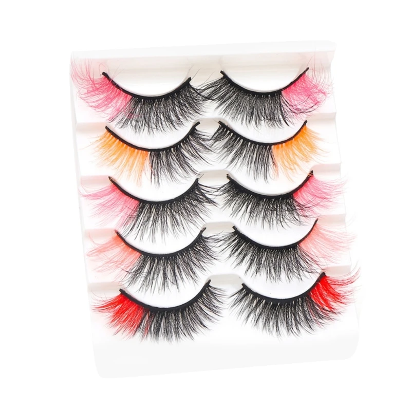 

Красочные накладные ресницы, пушистые ресницы, цветные накладные ресницы