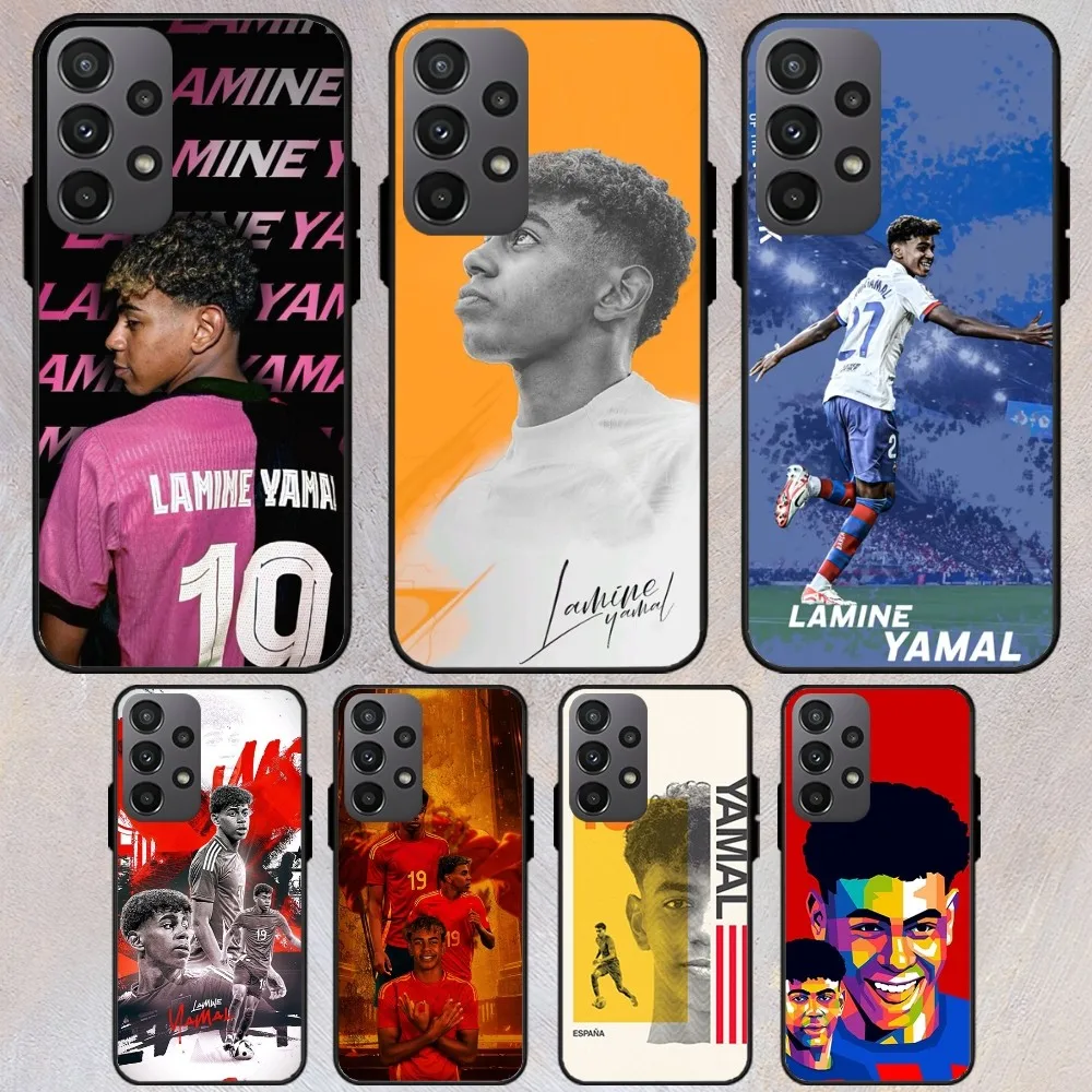Чехол для телефона L-Lamine Football Y-Yamal Samsung Galaxy S22 S23 S24 S30 Note 20 10 Plus Lite FE ULTRA