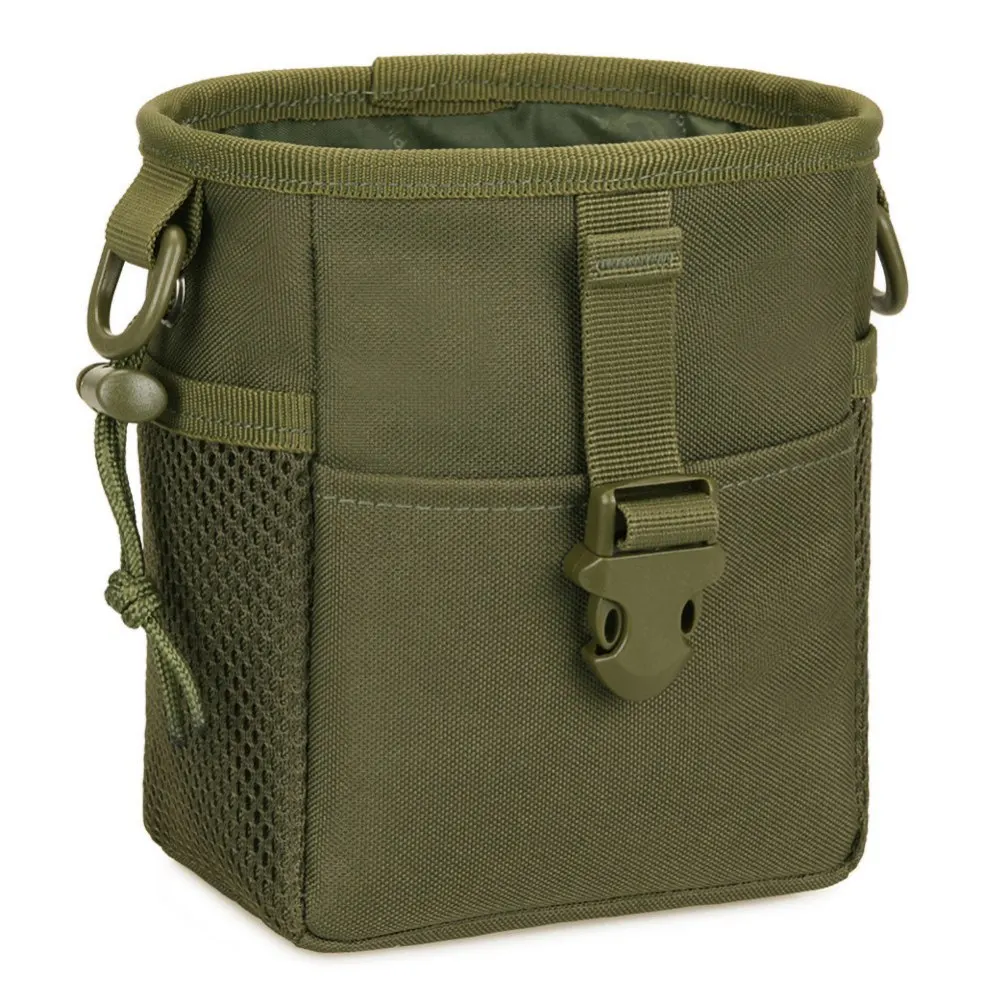 

Waterproof Molle System Hunting Tactical Magazine Dump Drop Pouch Recycle Waist Pack Ammo Bags Airsoft Military Accessories Bag