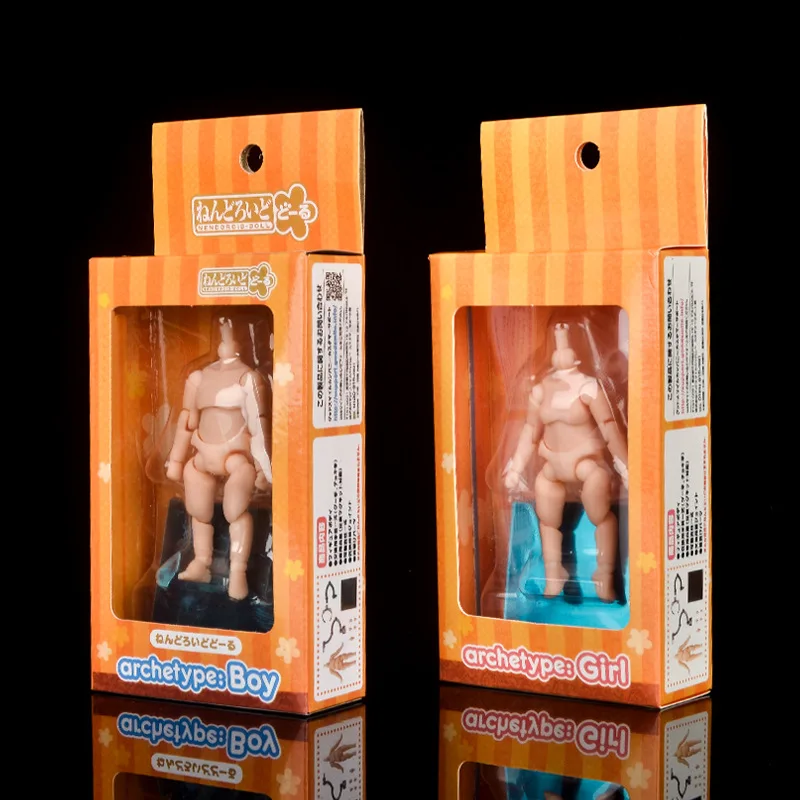 Фото Фигурка 12 см, подвижная модель тела для экшн-фигурок, GSC Mini Ob11, кукла-манекен для рисования и скетчинга №3