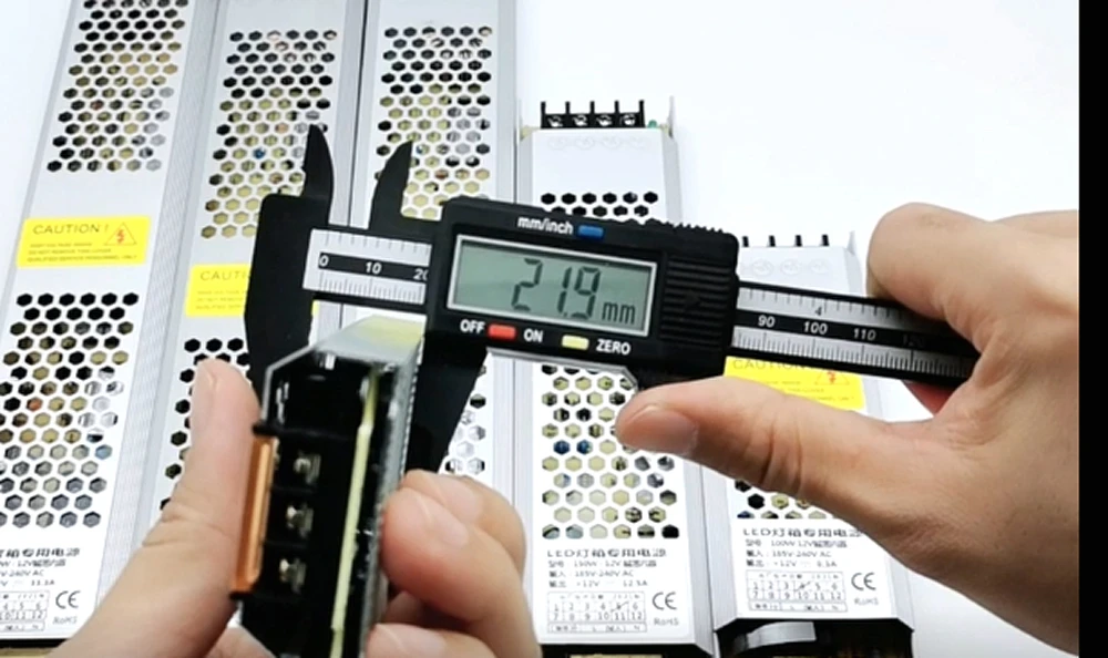 Ультратонкий источник питания для светодиодных лент трансформатор освещения 12 В