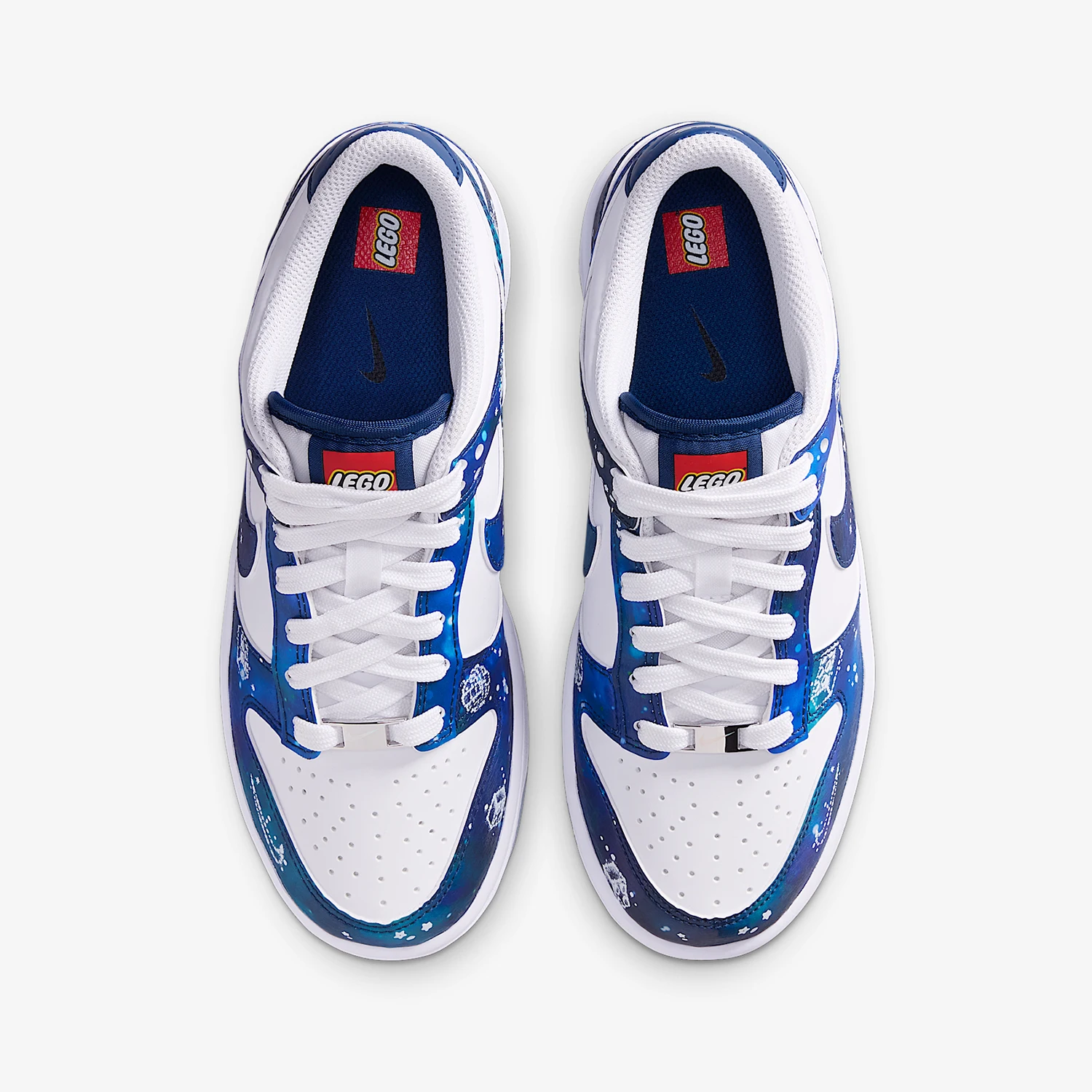 Фото Оригинальные легкие спортивные кроссовки Nike Dunk GS для женщин и детей на шнуровке с низким верхом IM1448-100 №4