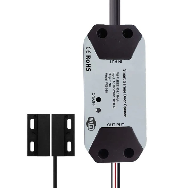 

Смарт-контроллер Tuya для открывания и закрытия гаражных дверей, Wi-Fi, 2,4 ГГц