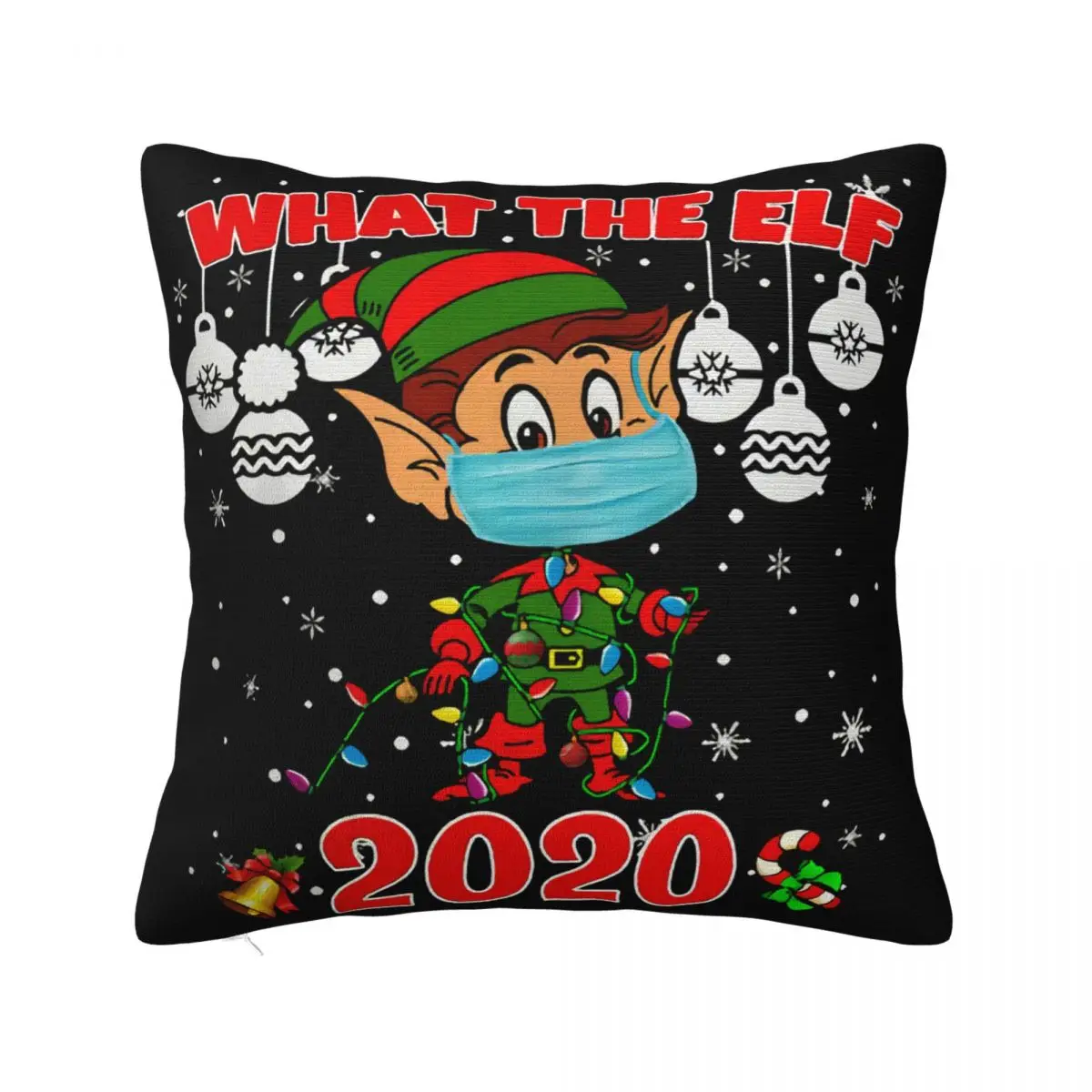 Что эльф 2020 Рождественский легкий в лице закрывающий карантин кинопрайд унисекс