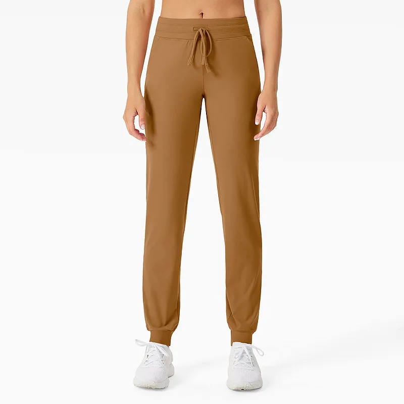 

Yoga pants high waist hip lift sports pants women's loose quick-drying high-elastic brushed running fitness pants tights legging