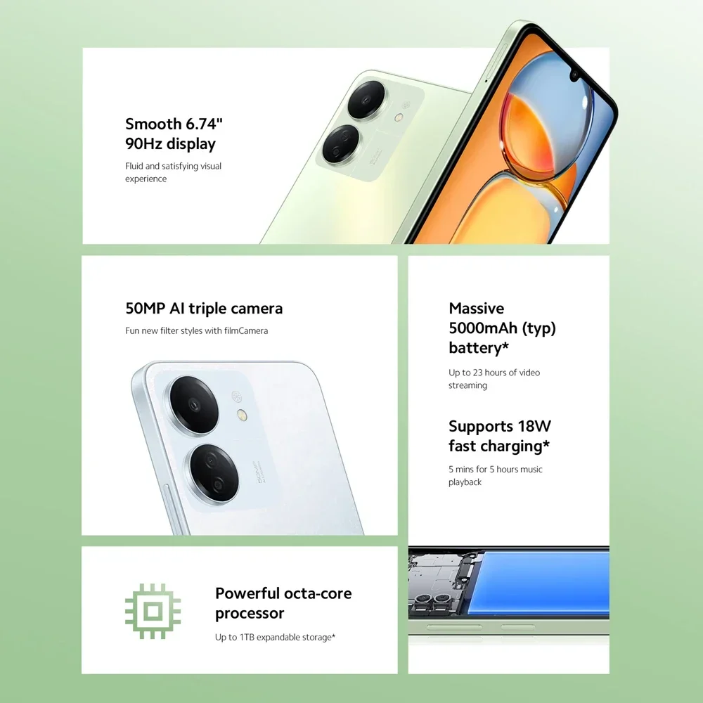Смартфон Xiaomi Redmi 13C 6/128ГБ global