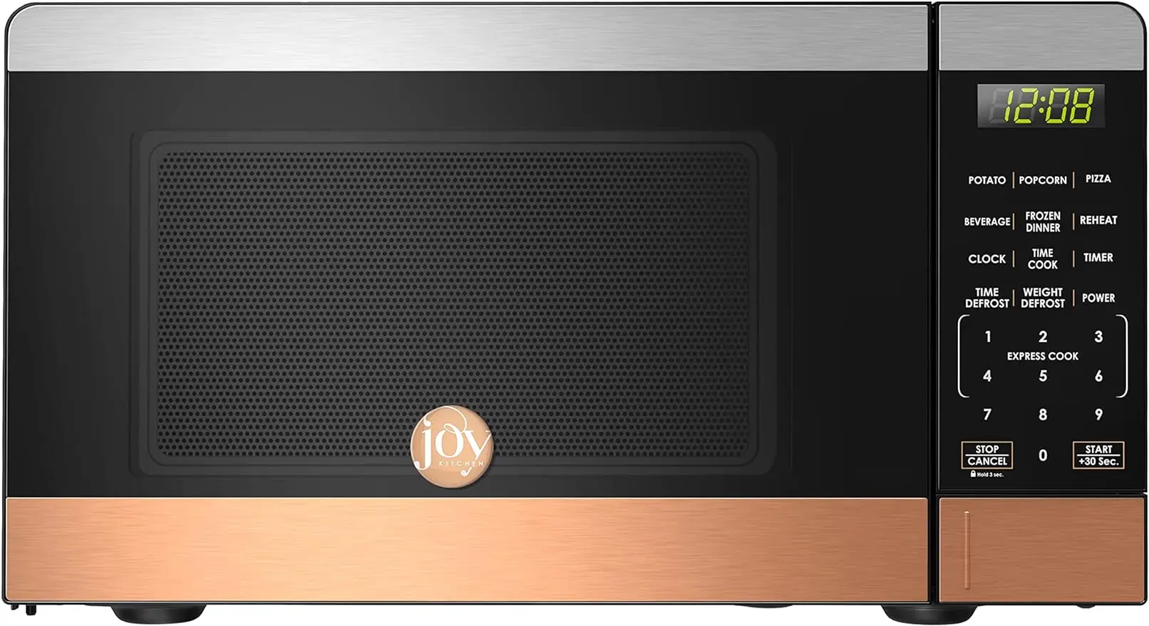 

Микроволновая печь, компактная Рабочая поверхность, 6 автоматических предустановленных меню со светодиодным дисплеем, детская блокировка, кухня