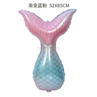 

Mermaid birthday party decoration balloon Mermaid tail cartoon balloon Mermaid balloon