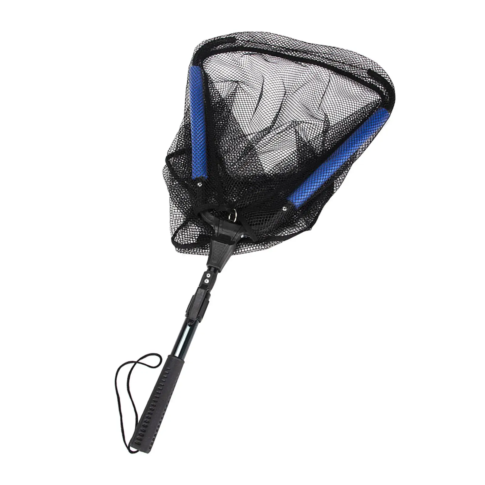

80cm Collapsible Fishing Nets Aluminum Alloy Hand Net Landing Net Casting for