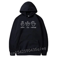 peace love massage hoodies funny quote gift for therapist classic long sleeve for men graphic hoodie top sweatshirts casual