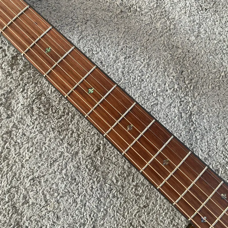 Фото Акустическая гитара J289 ESP LTD-320D 41 дюйм, цельный верх, задняя панель и боковые стороны из орехового дерева, демонстрационная модель/излишки складских запасов №1