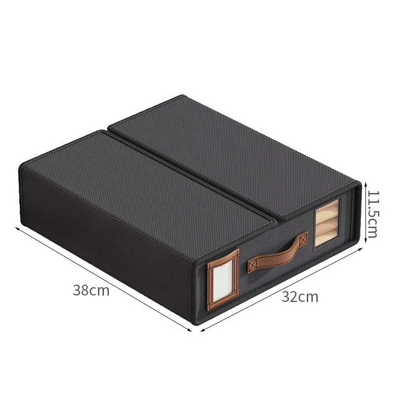 

Складной Короб Для Хранения Из Нетканого Материала, Большой Вместимости, С Крышкой, Для Постельного Белья И Одежды