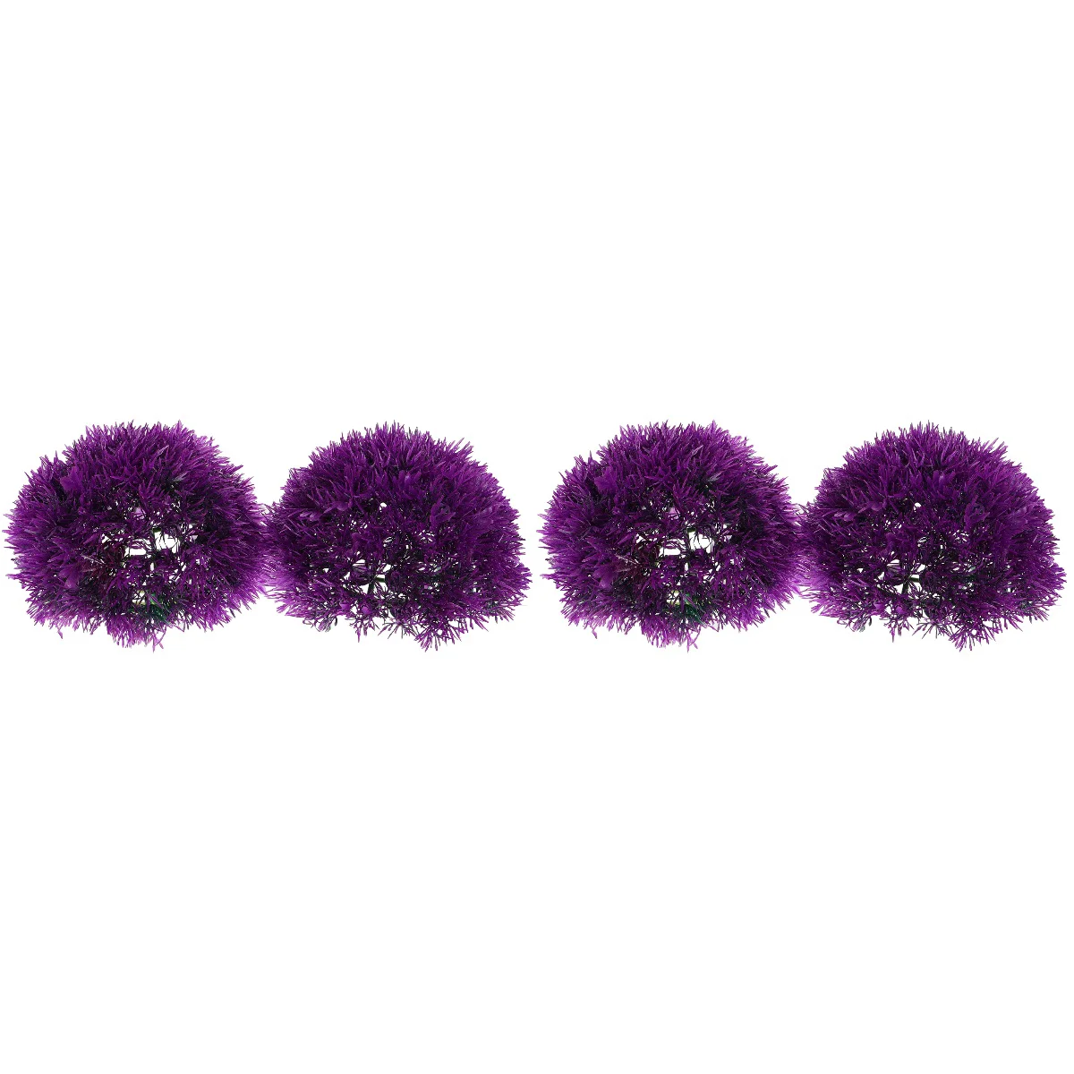 

4 Pcs Imitated Grass Balls Wedding Hanging Grass Balls Pendant Party Props Green