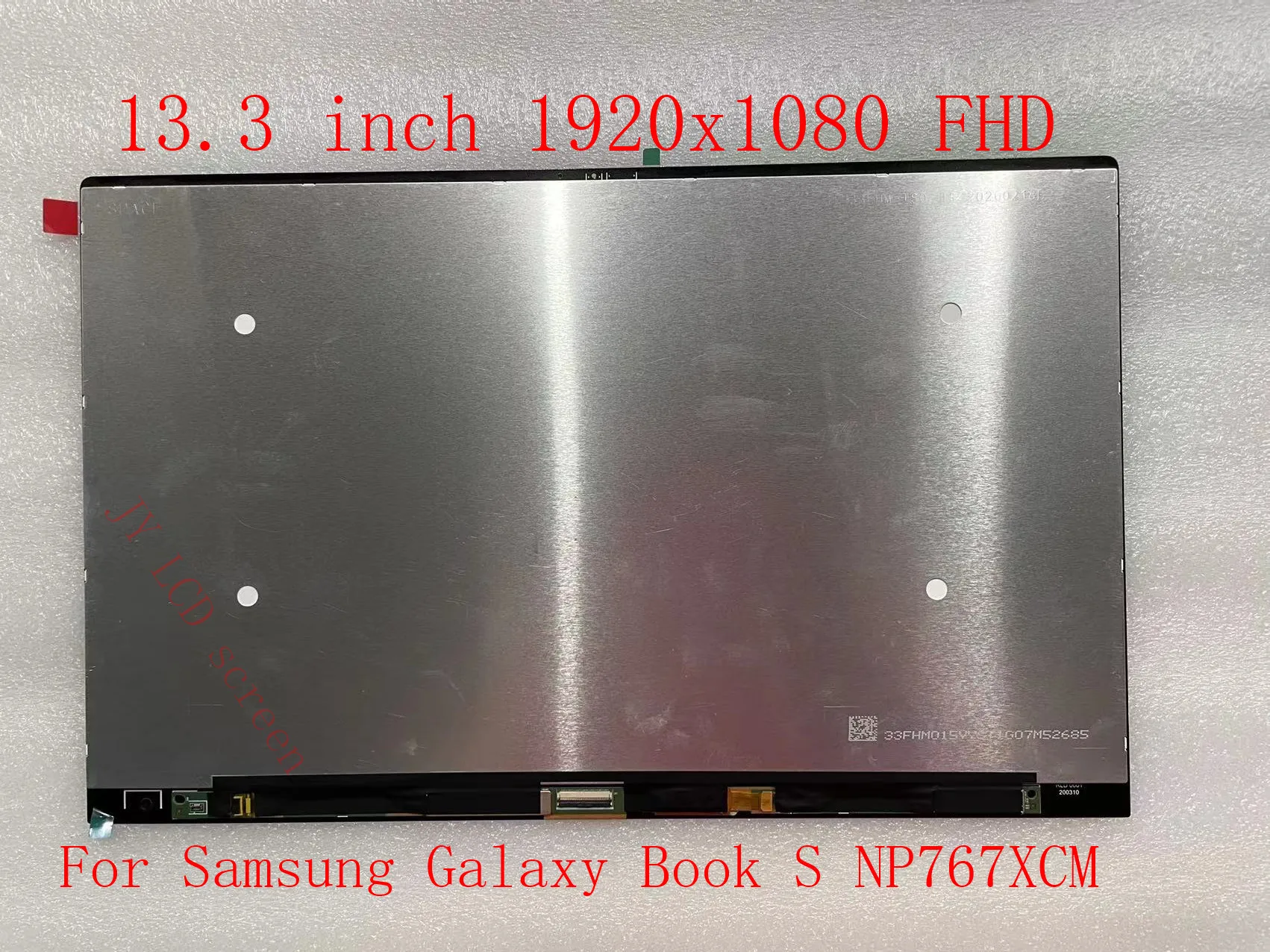 

13,3 ''для Samsung Galaxy Book S NP767XCM NP767XCL, ЖК-экран, сенсорная сборка, фотосессия, FHD протестировано
