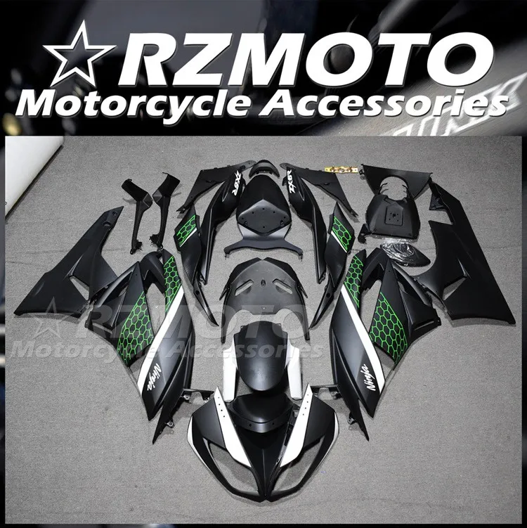 

Новый комплект обтекателей из АБС-пластика подходит для Kawasaki Ninja ZX-6R ZX6R 636 599 2009 2010 2011 09 10 11 12 матовый Комплект кузова