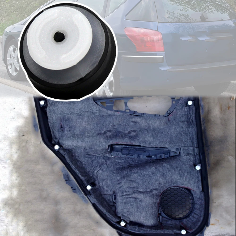 10 шт. для Peugeot 407 2004 2005 2006 2007 2008 2009 2010 2011 дверной бампер, панель, заклепки, подкладка колесной арки, зажим для отделки 7703077469