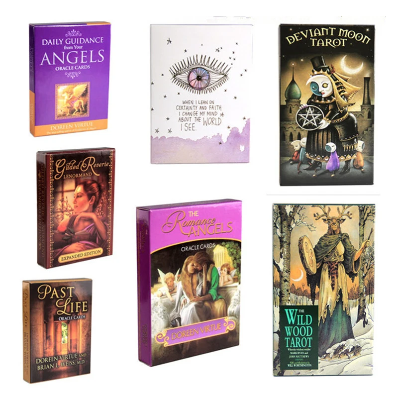 

The Most Popular Deviant Moom Tarot Oracle Card Divination Card Game Party Board Game Supplies Toys