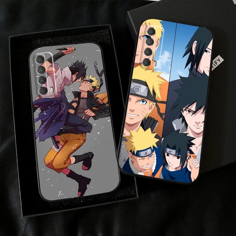 

Japan NARUTO Anime Phone Case For Huawei P Smart Z 2019 2021 P20 P20 Lite Pro P30 Lite Pro P40 P40 Lite 5G Carcasa